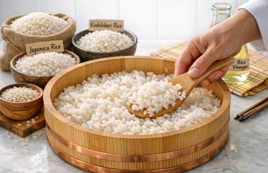 Why sushi rice is sticky