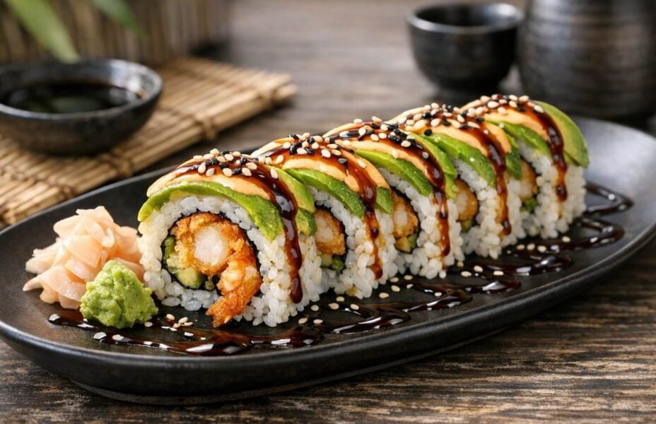 What is a tiger roll sushi